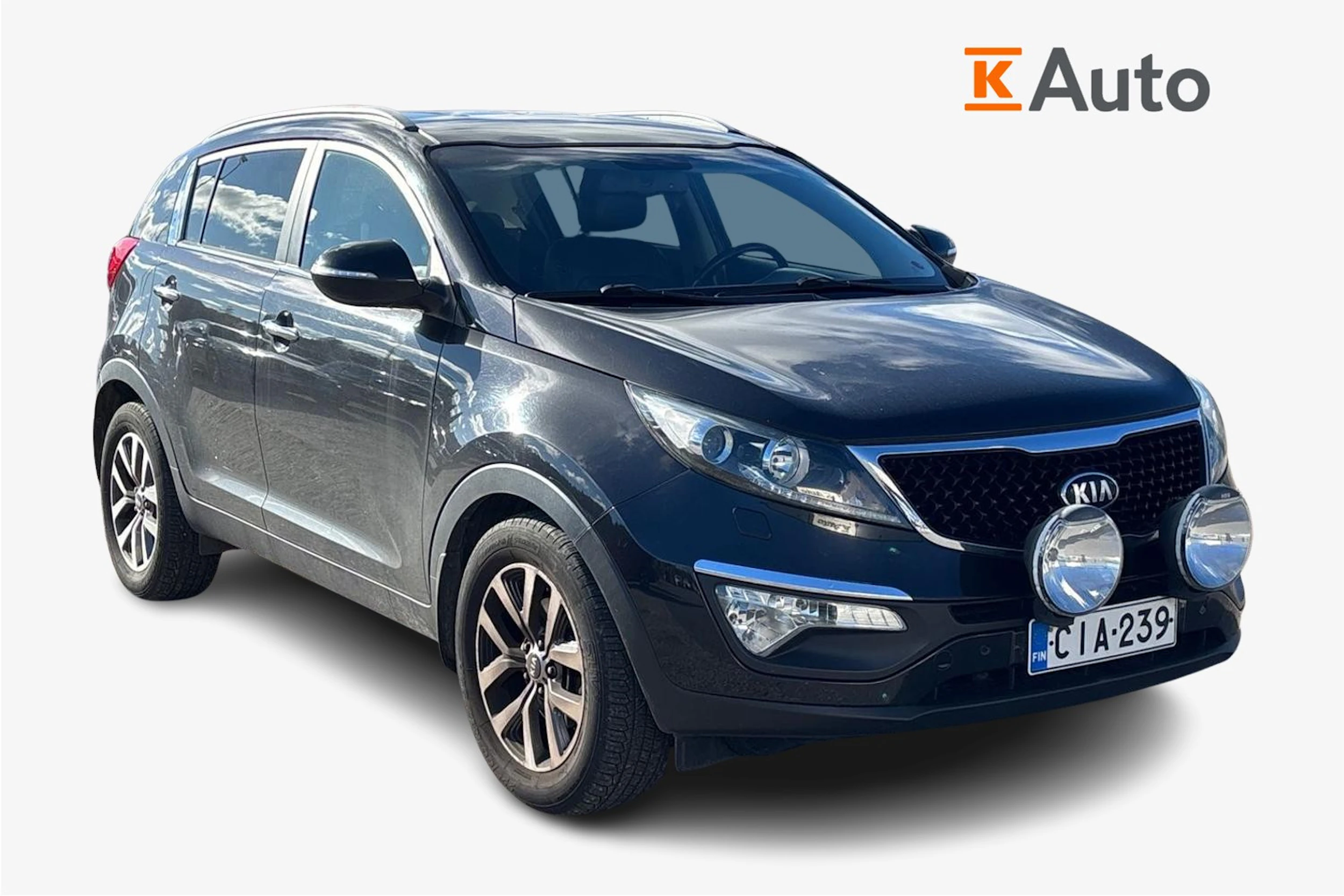 musta Kia Sportage 2014 kuva 1.