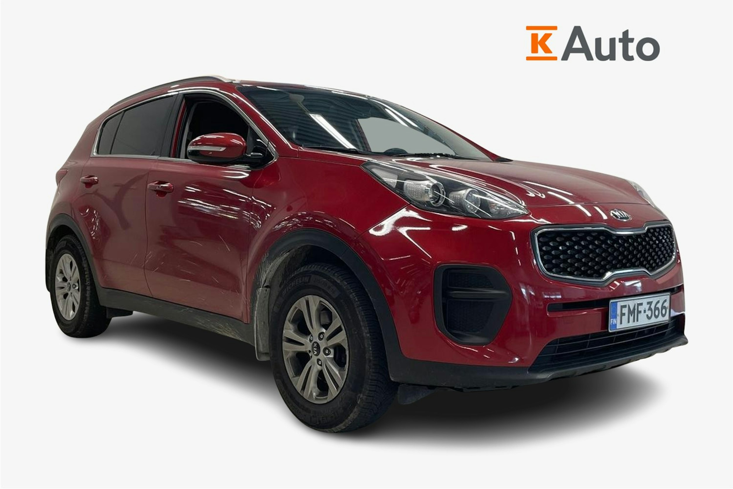Punainen Kia Sportage 2016 kuva 1.
