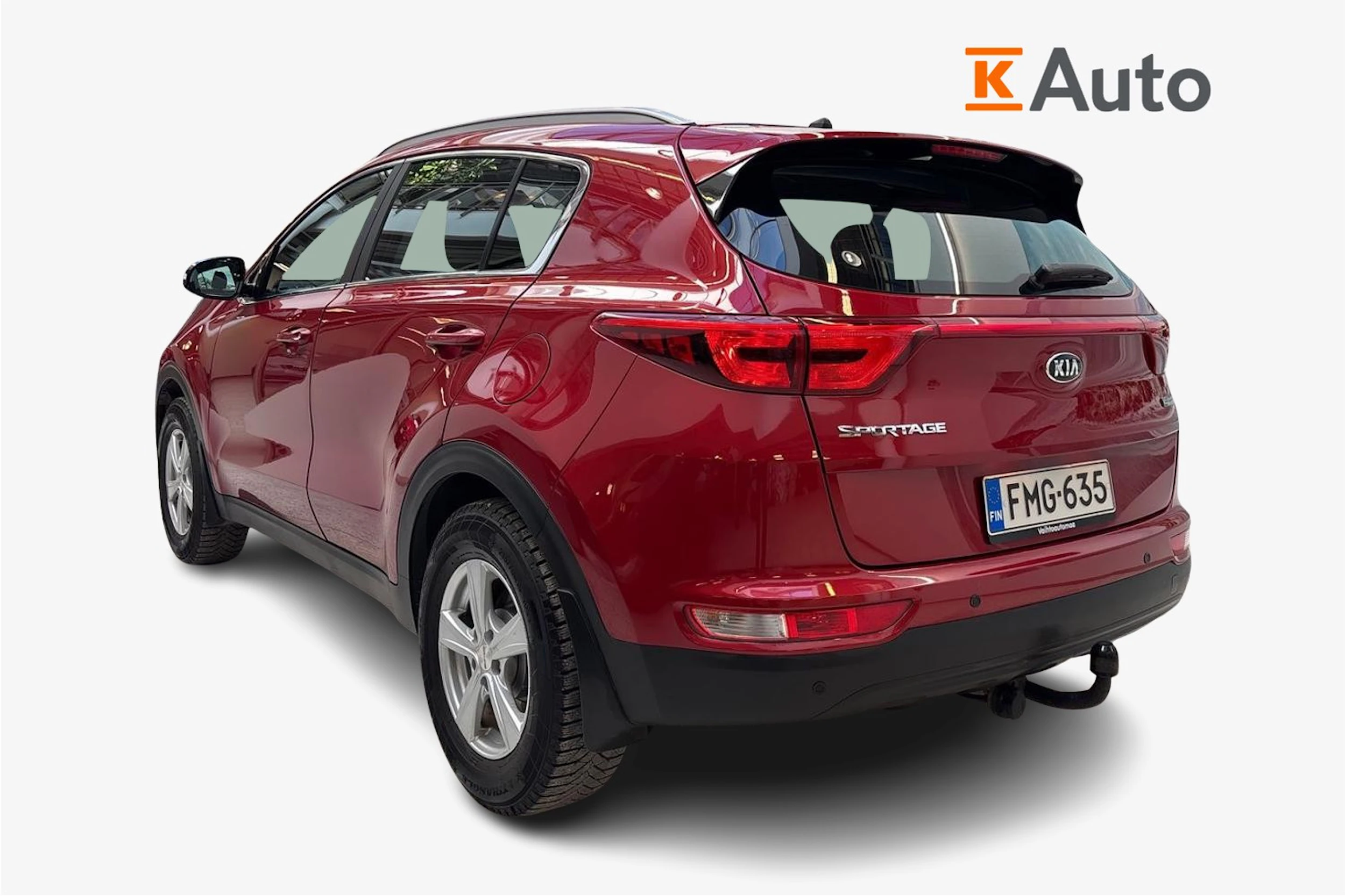 Punainen Kia Sportage 2016 kuva 2.
