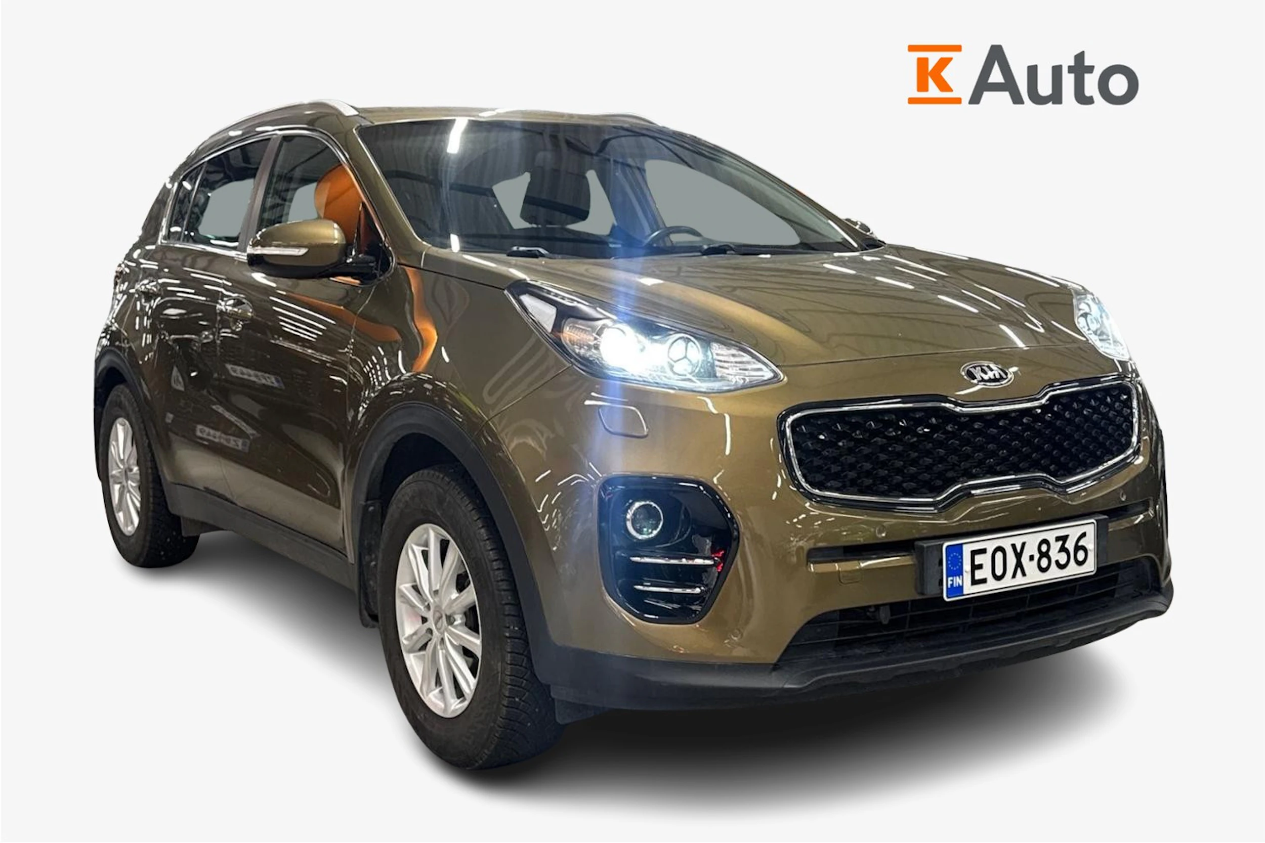 vihreä Kia Sportage 2018 kuva 1.