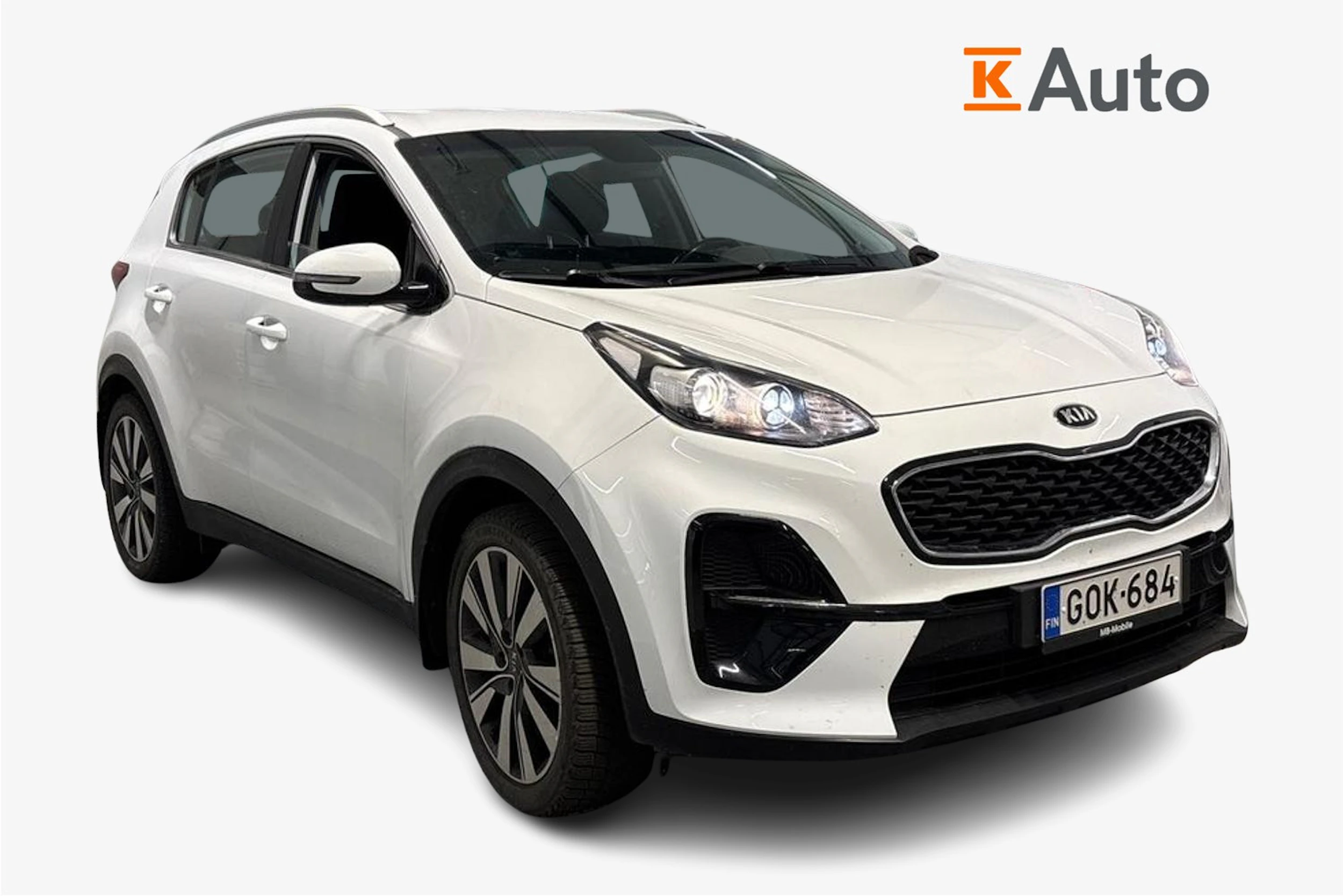 valkoinen Kia Sportage 2020 kuva 1.