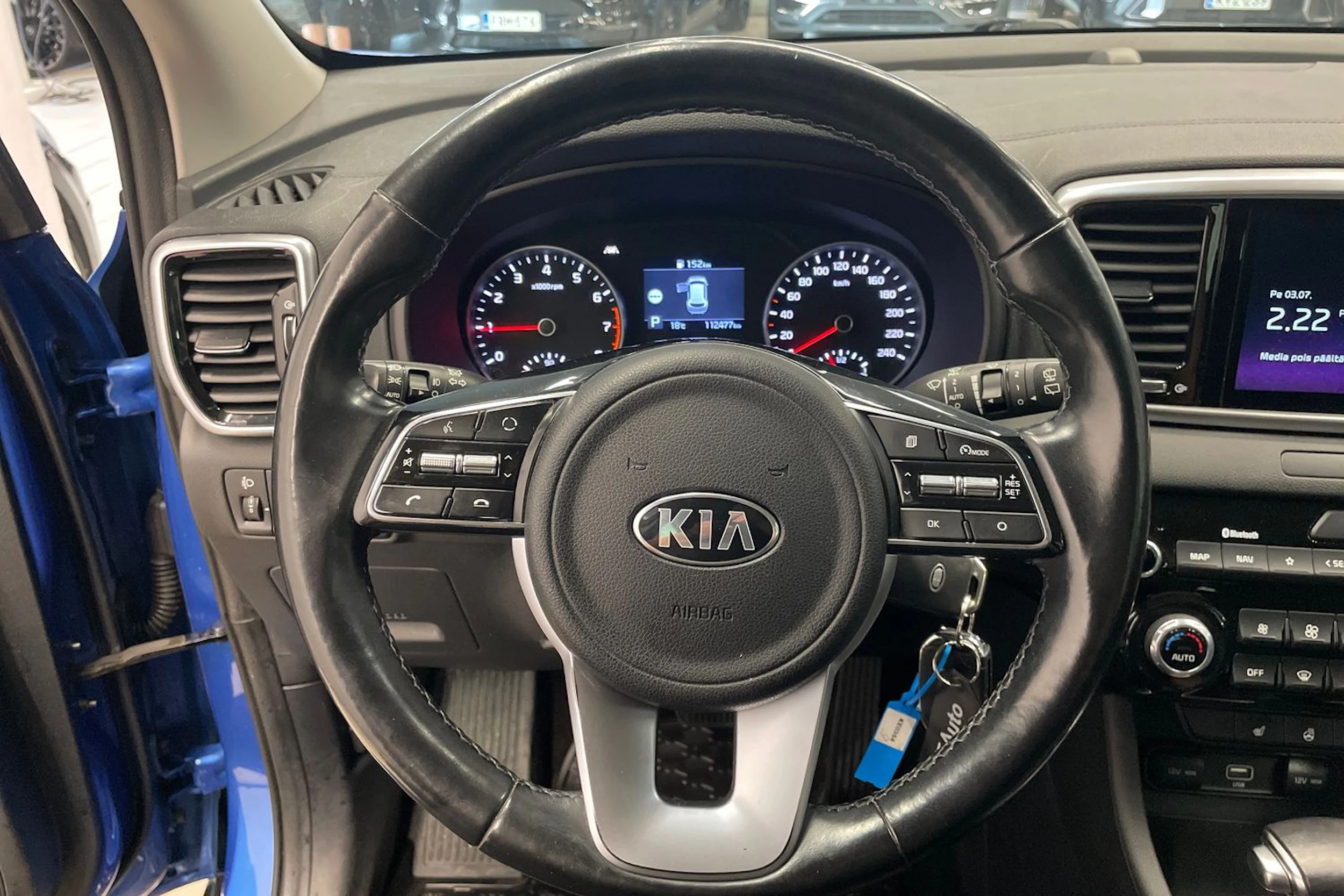 sininen Kia Sportage 2021 kuva 11.