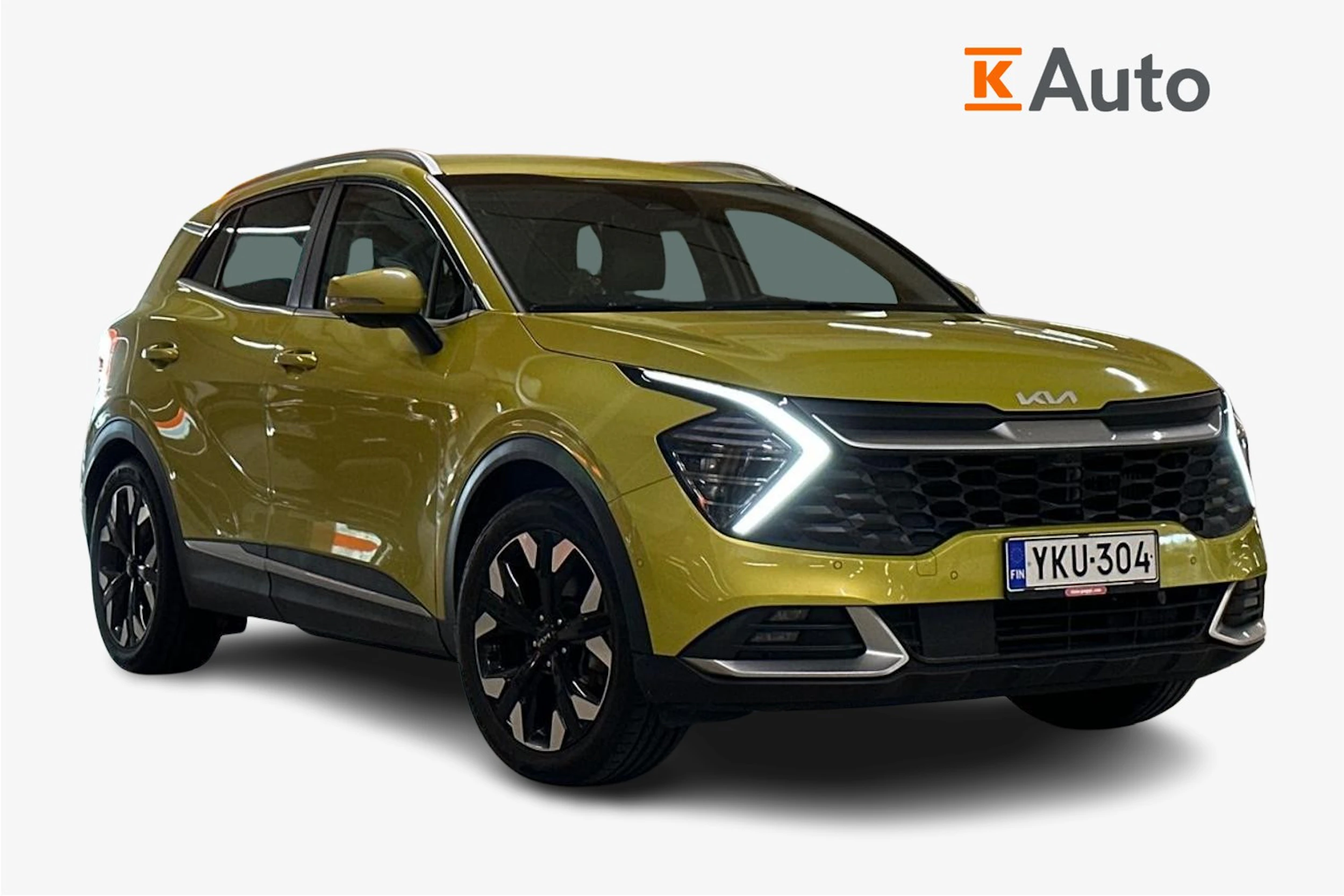 keltainen Kia Sportage 2022 kuva 1.