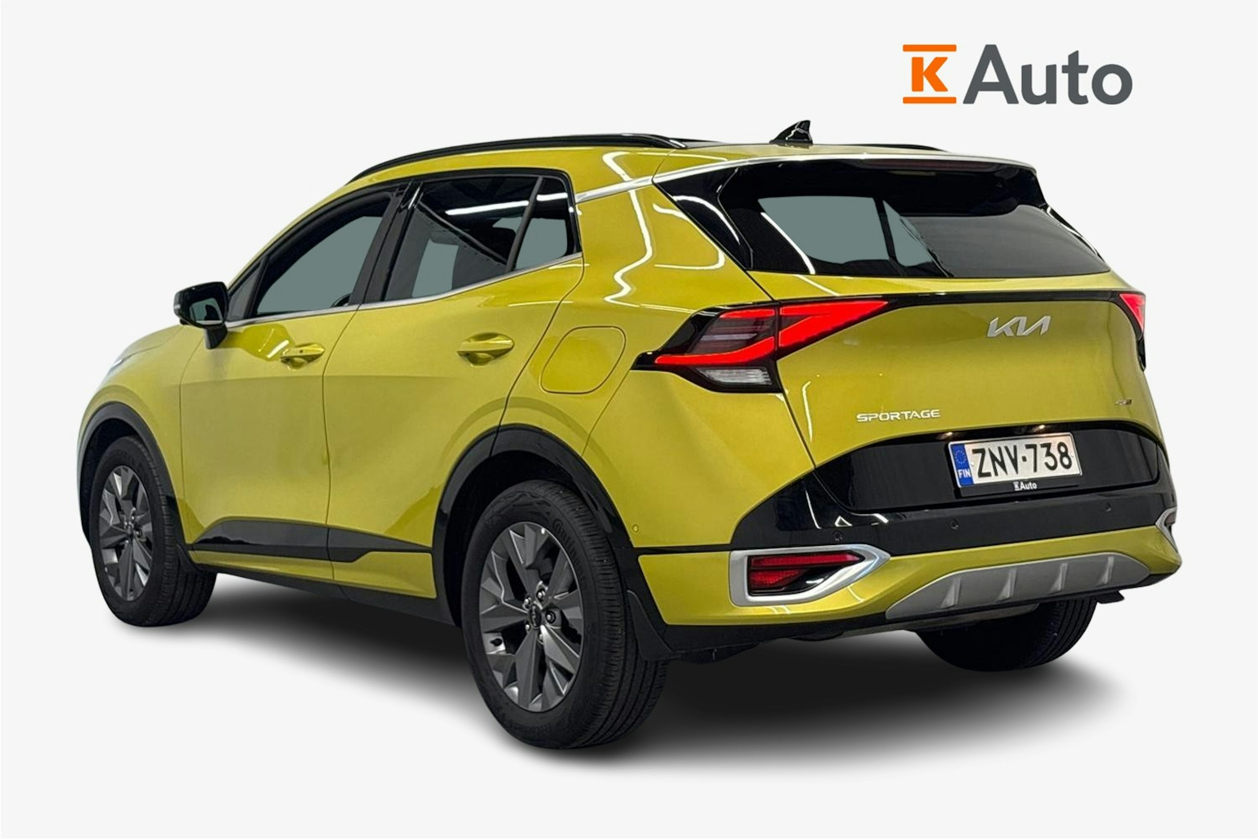 keltainen Kia Sportage 2022 kuva 2.