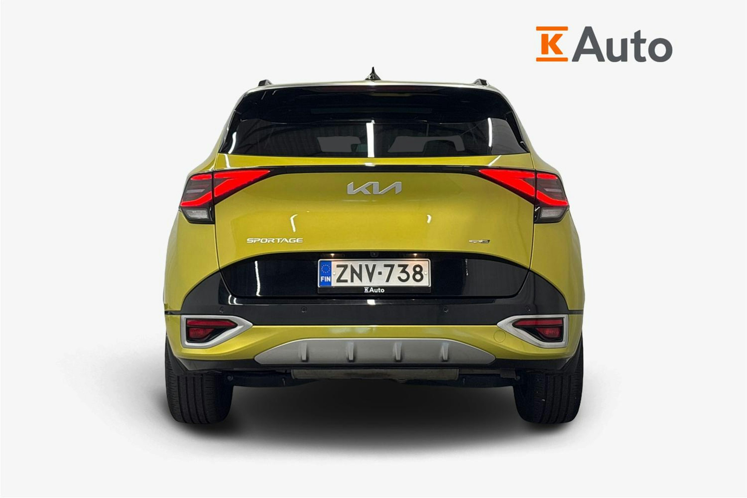 keltainen Kia Sportage 2022 kuva 3.