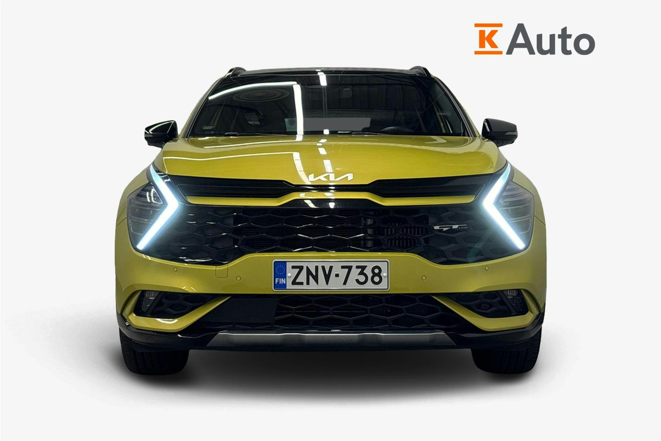 keltainen Kia Sportage 2022 kuva 5.