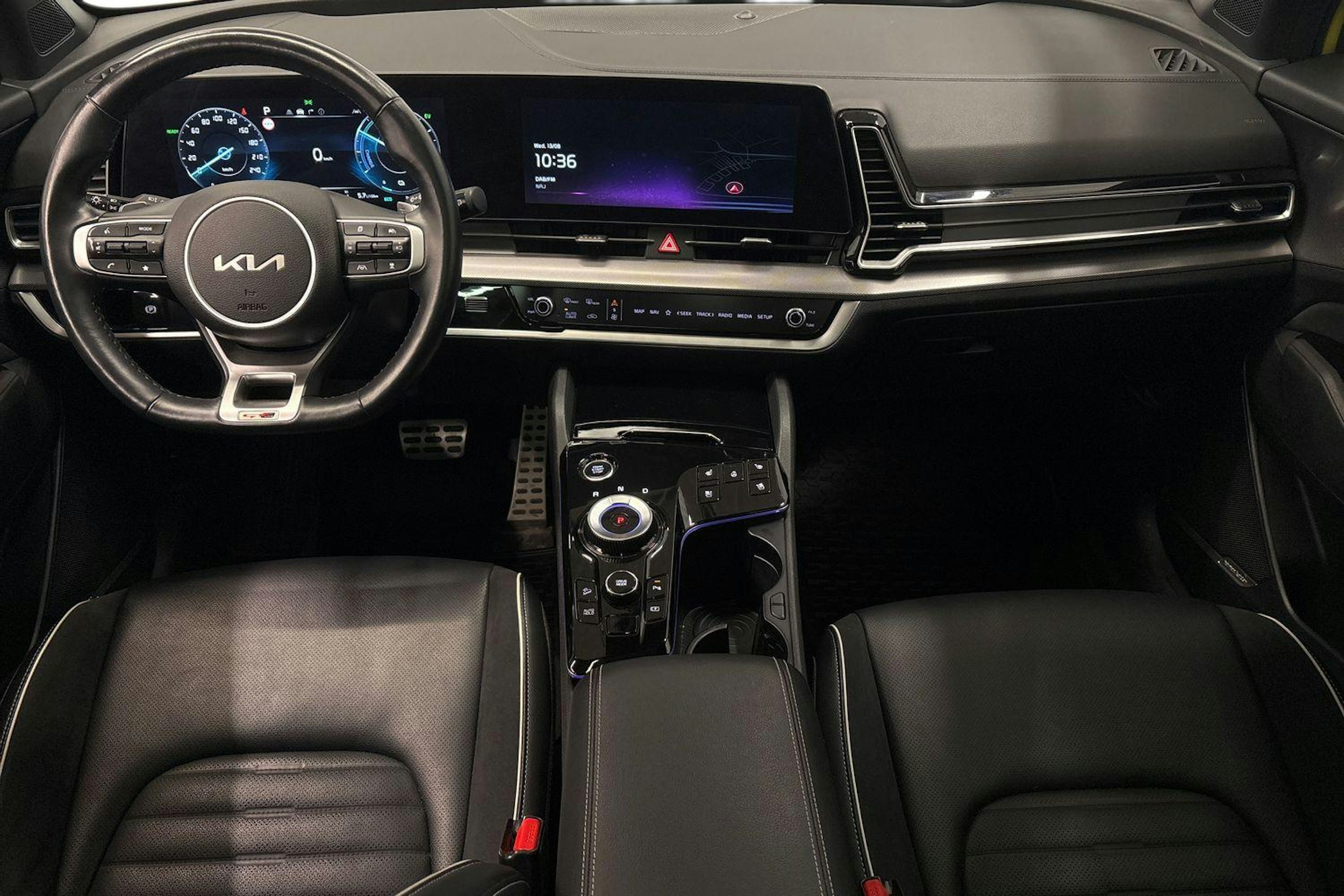 keltainen Kia Sportage 2022 kuva 9.