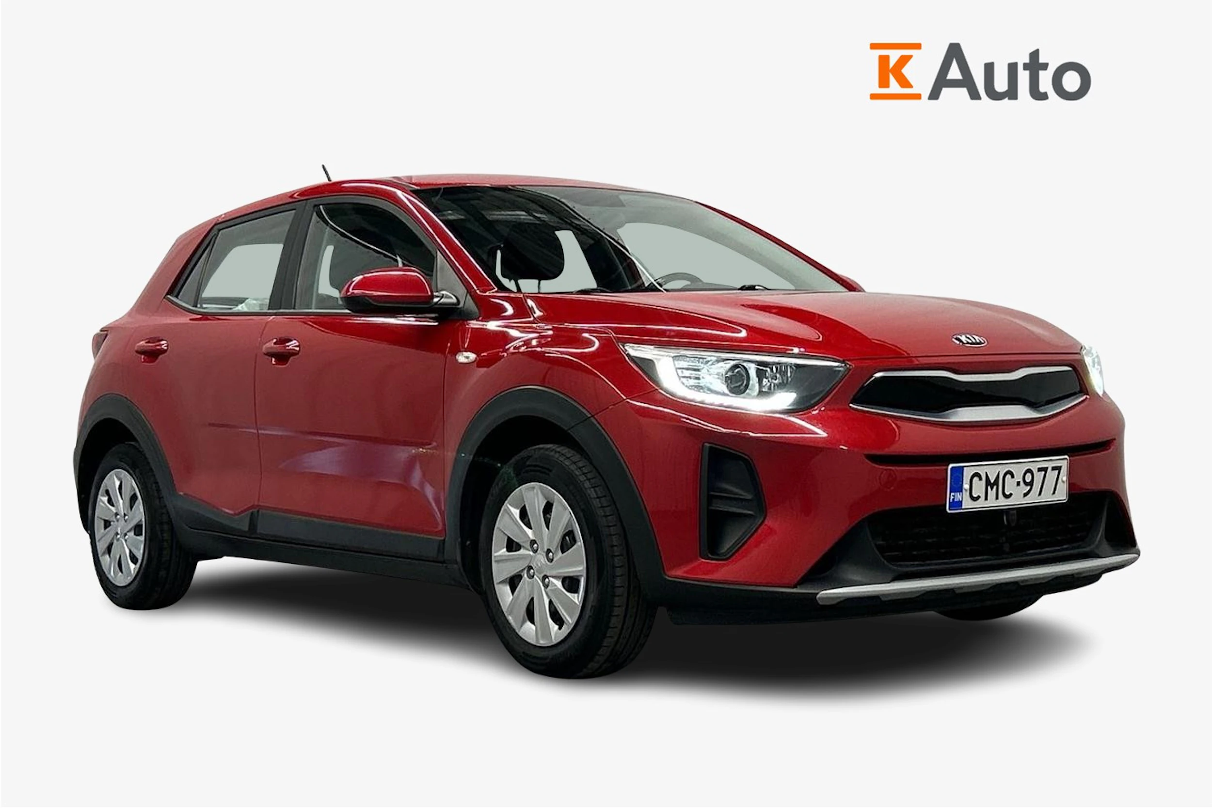 punainen Kia Stonic 2019 kuva 1.