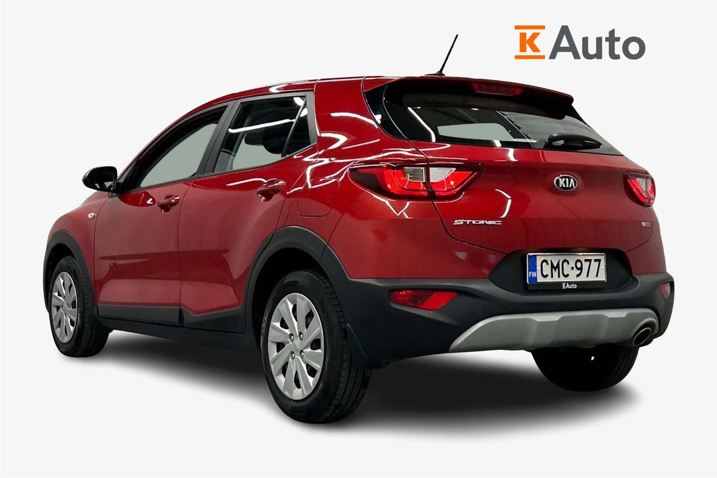 punainen Kia Stonic 2019 kuva 3.