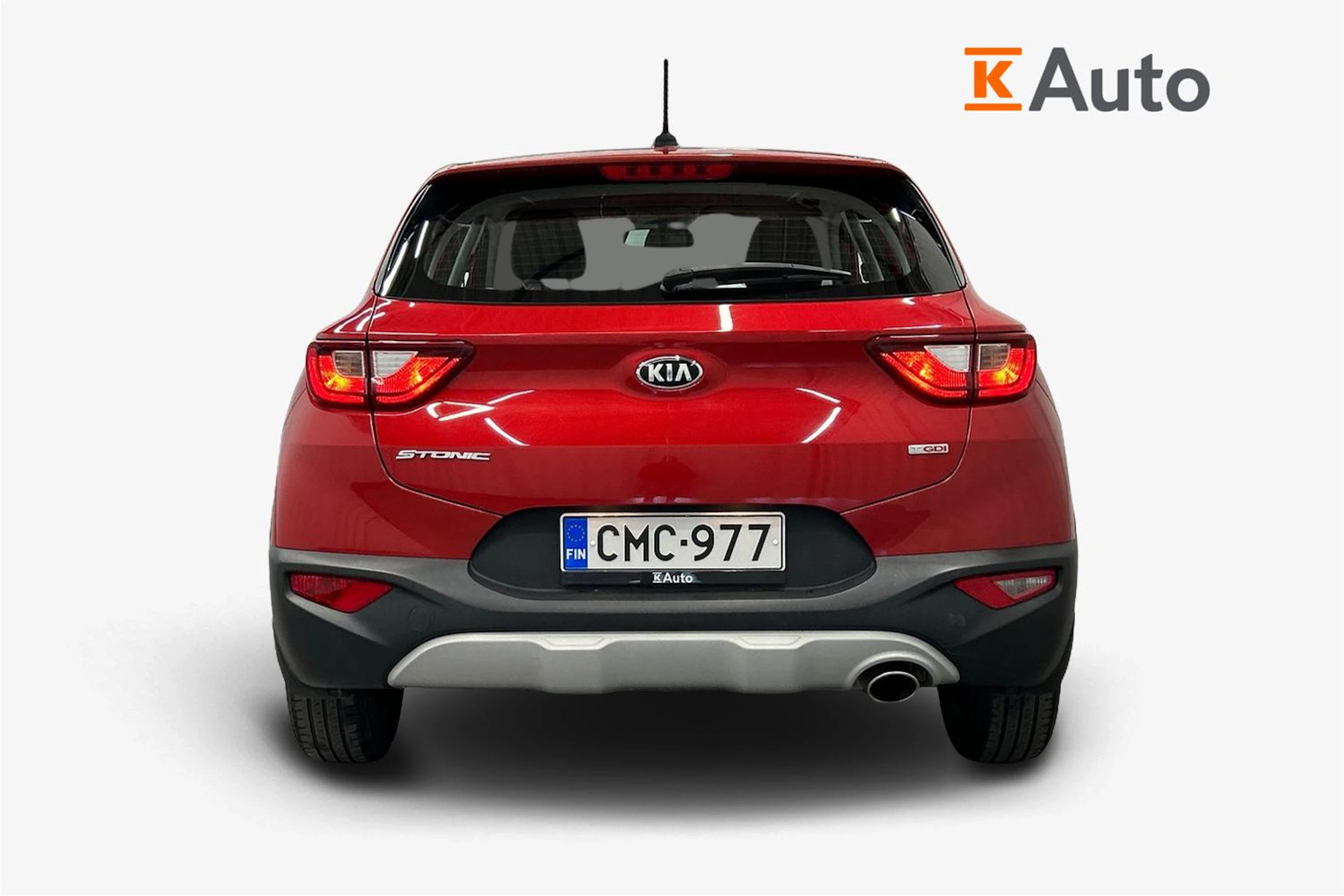 punainen Kia Stonic 2019 kuva 4.