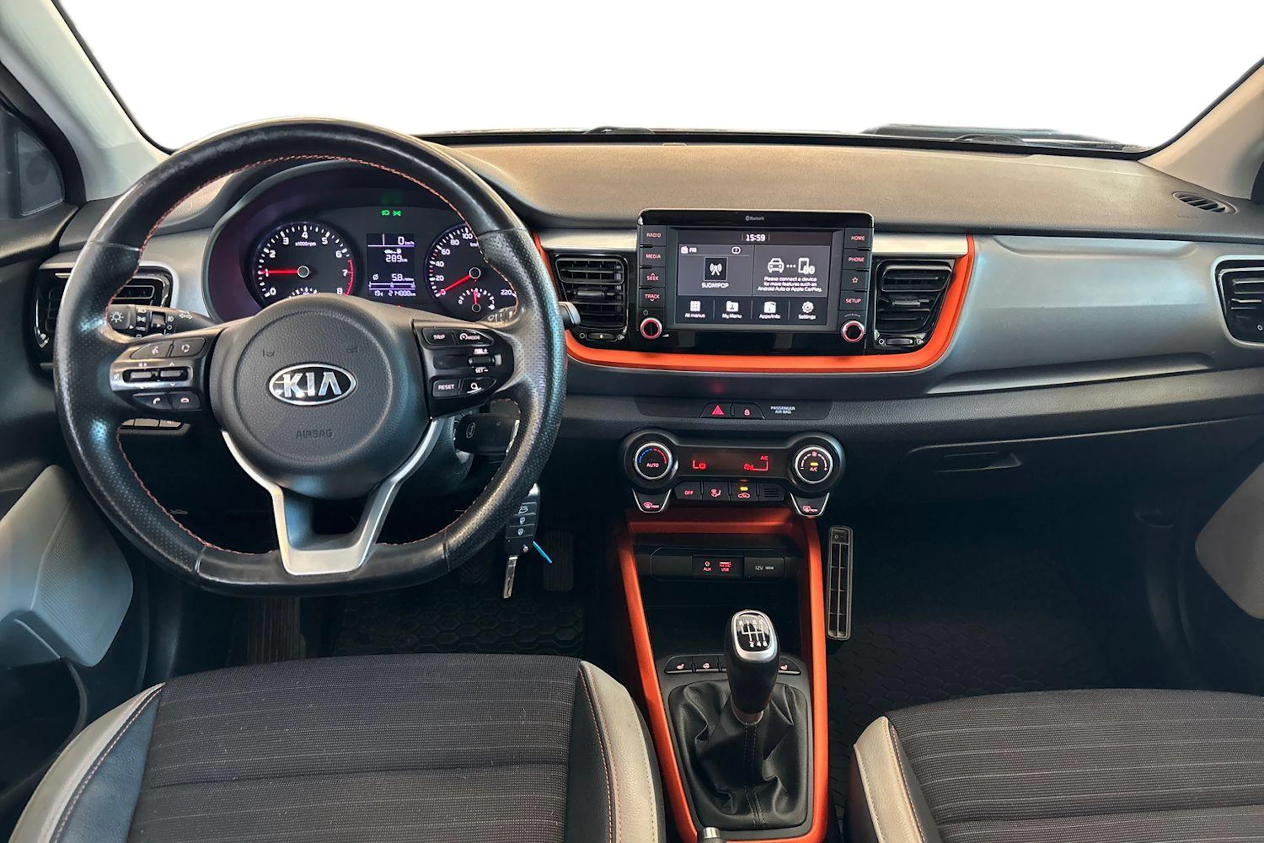 ruskea (beige) Kia Stonic 2019 kuva 7.