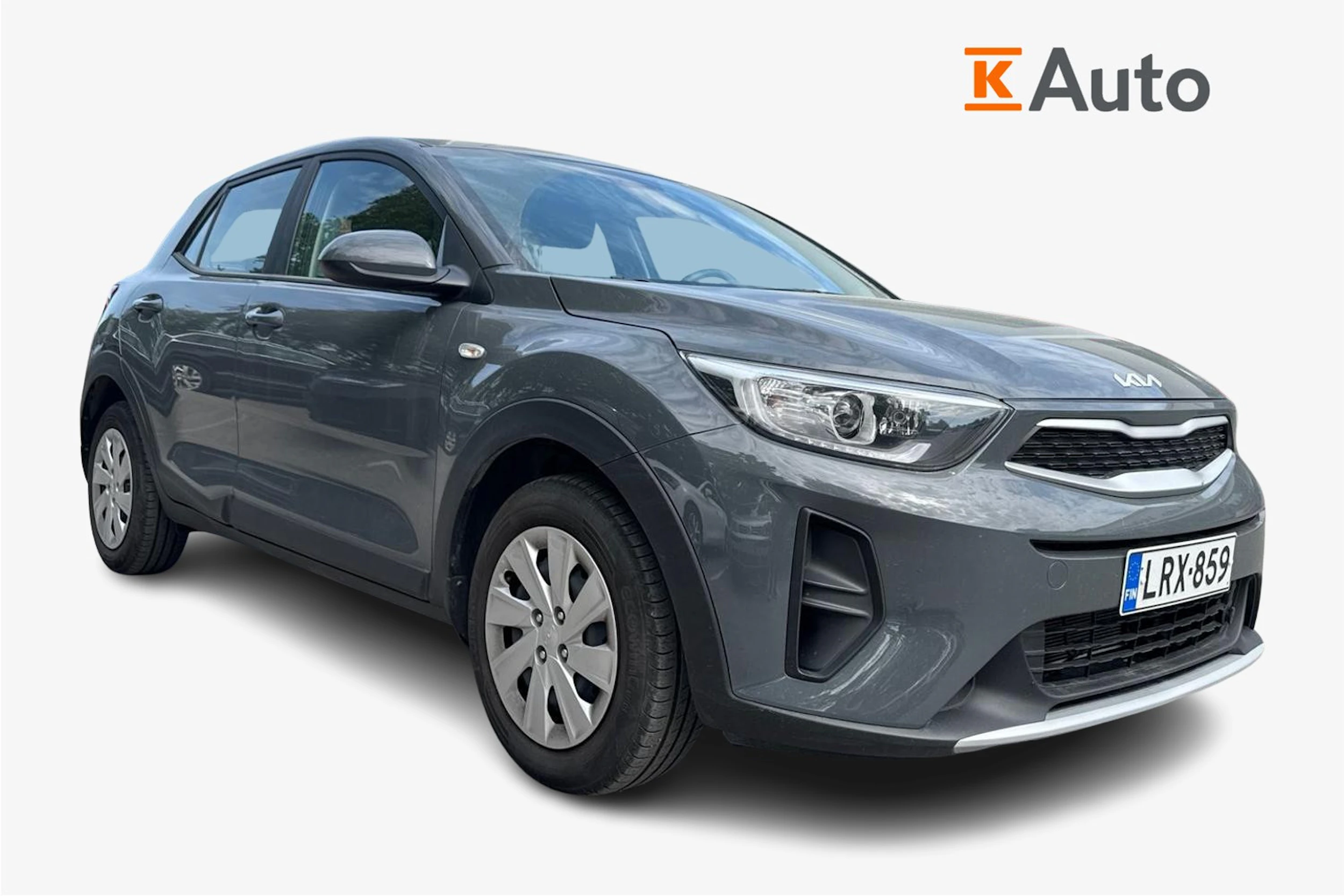 harmaa Kia Stonic 2023 kuva 1.