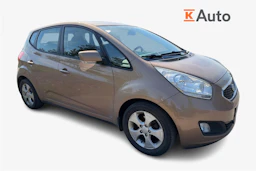 keltainen Kia Venga 2012 kuva 1.