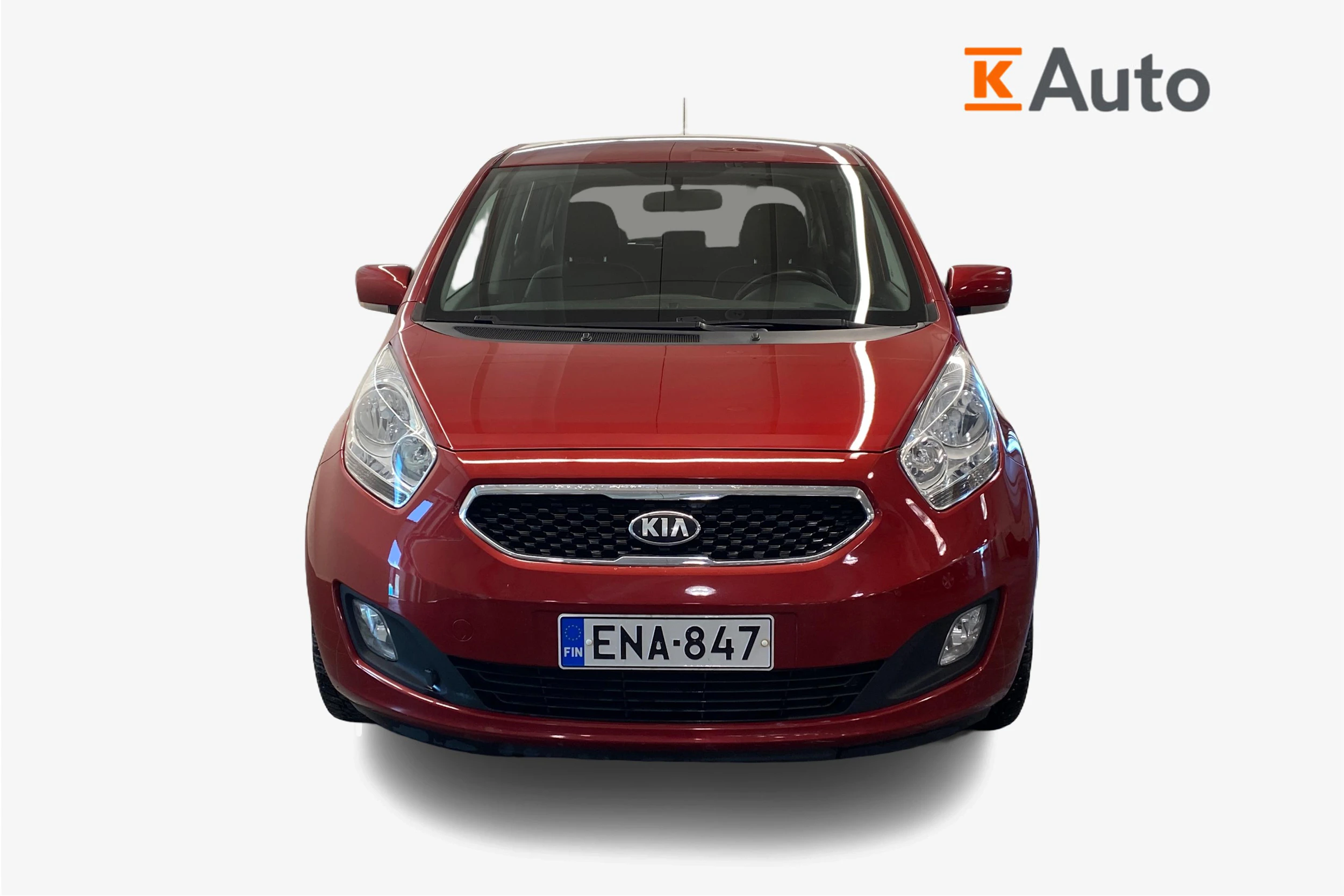 punainen Kia Venga 2014 kuva 4.