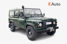 vihreä Land Rover Defender 2002 kuva 1.