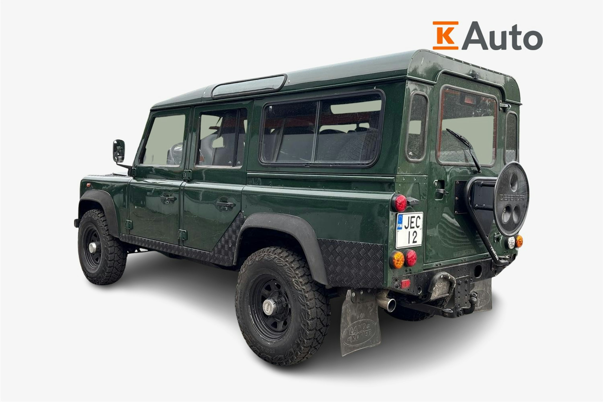 vihreä Land Rover Defender 2002 kuva 2.