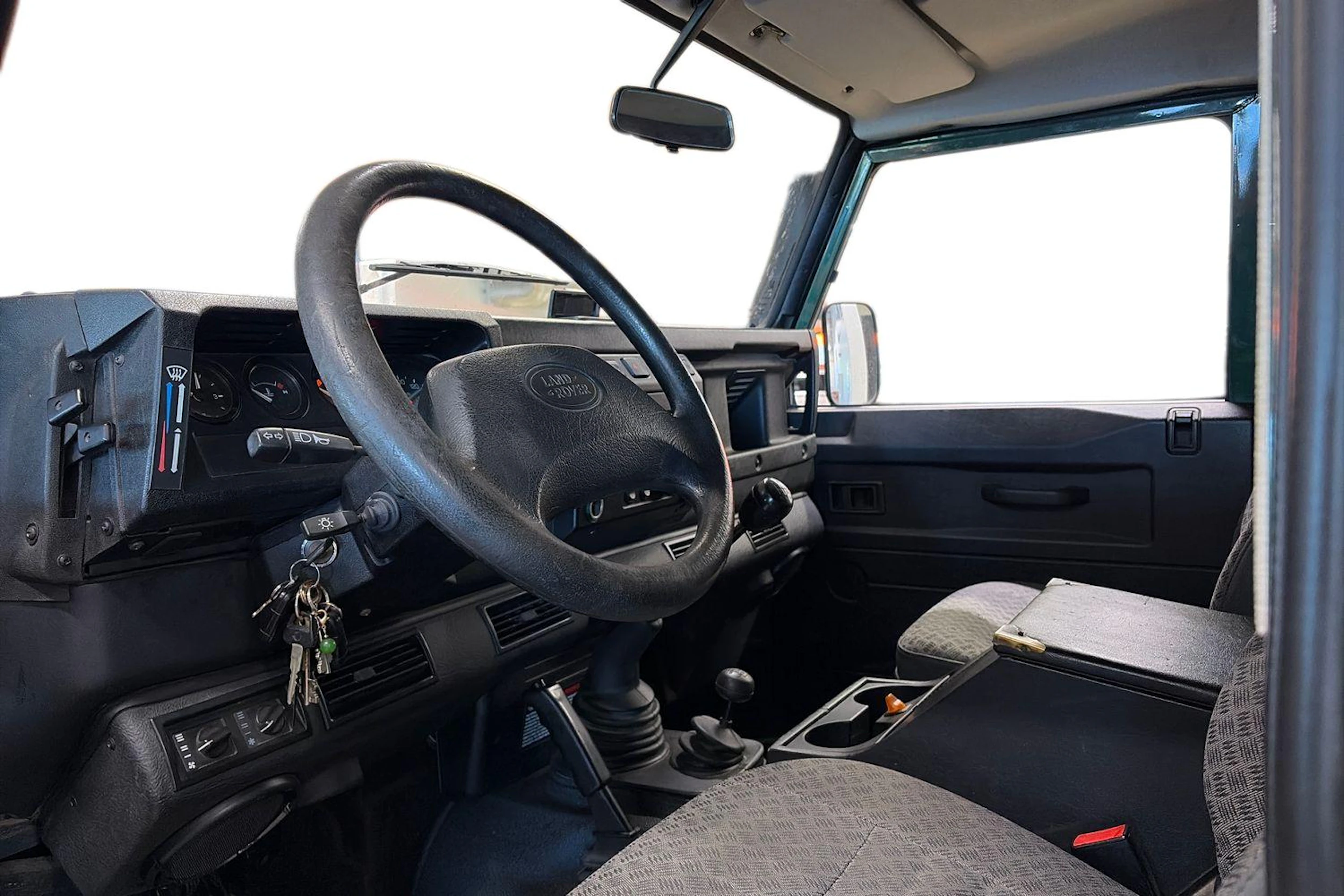 vihreä Land Rover Defender 2004 kuva 3.