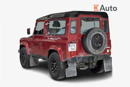 punainen Land Rover Defender 2007 kuva 2.