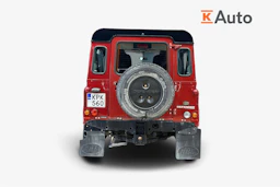 punainen Land Rover Defender 2007 kuva 4.