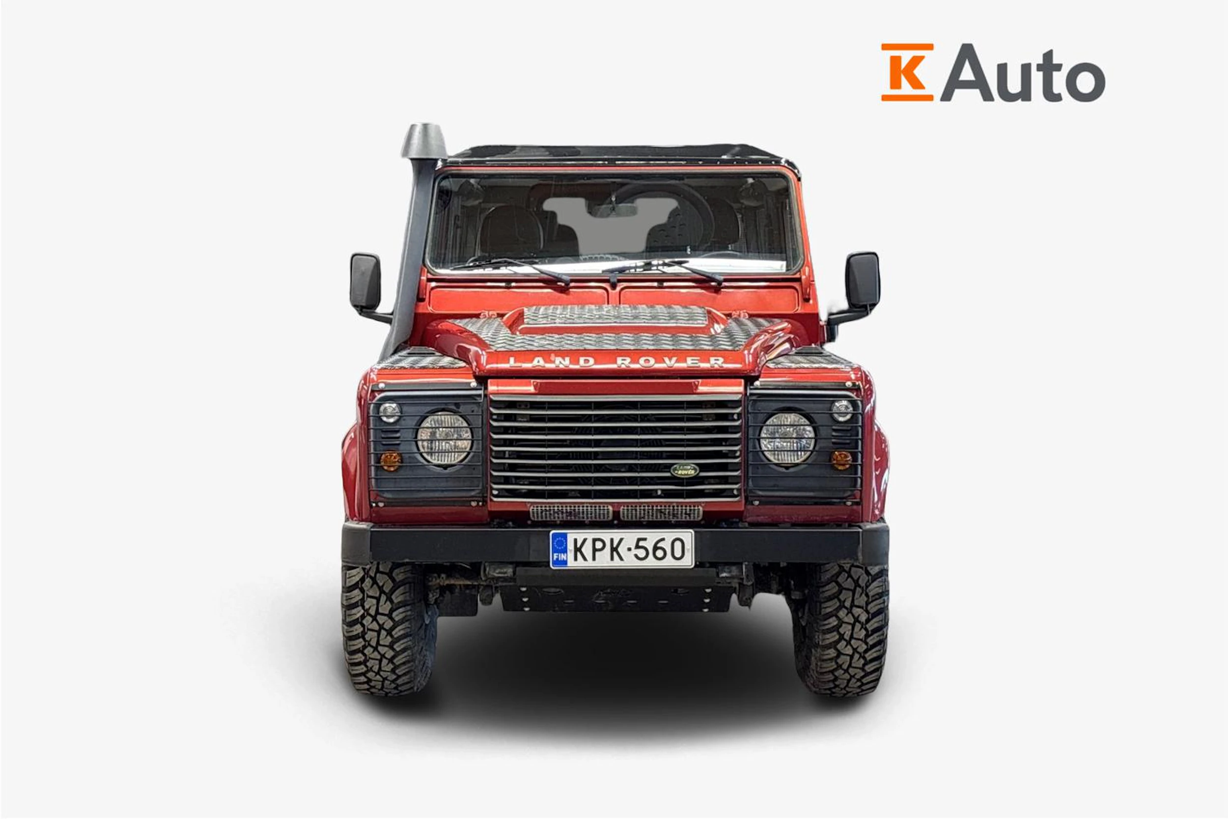 punainen Land Rover Defender 2007 kuva 5.