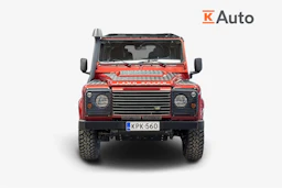 punainen Land Rover Defender 2007 kuva 5.