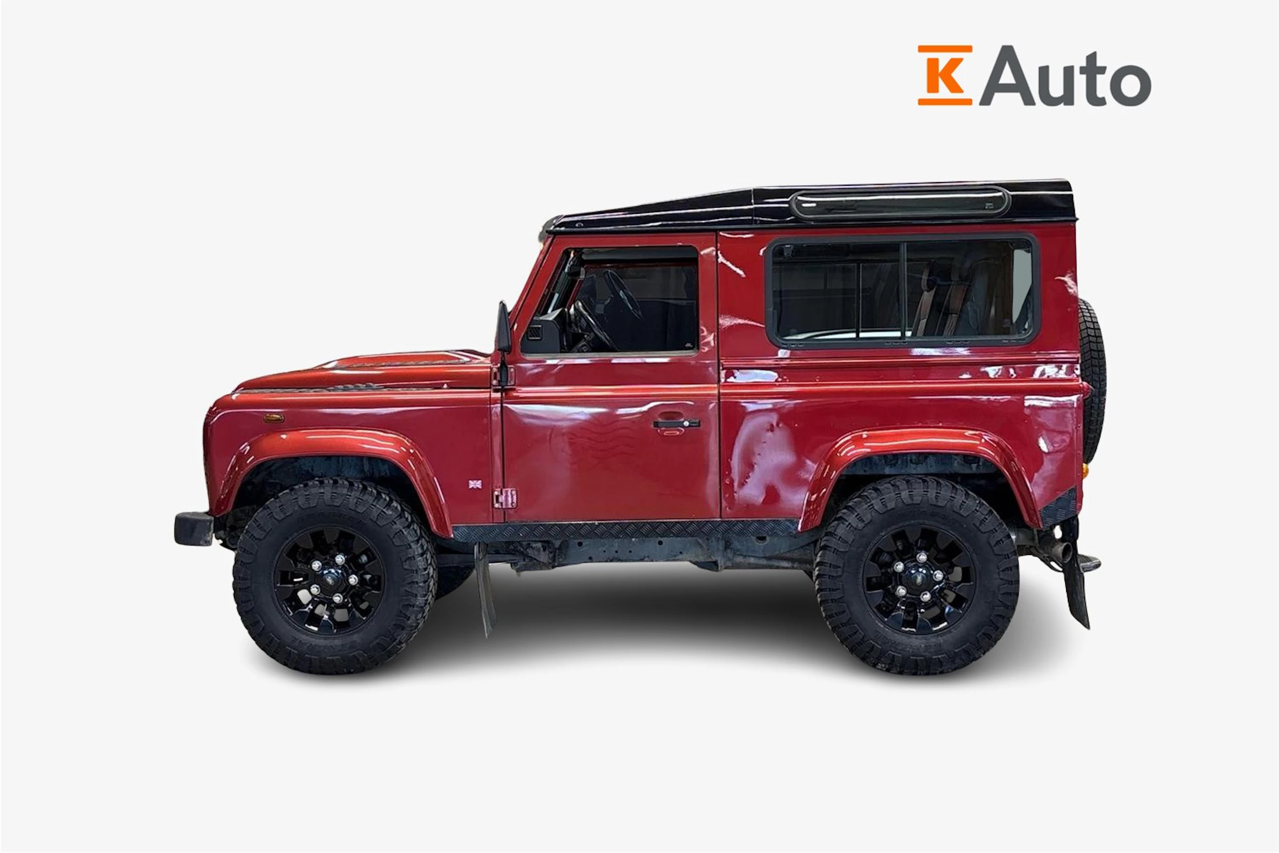 punainen Land Rover Defender 2007 kuva 7.