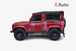 punainen Land Rover Defender 2007 kuva 7.