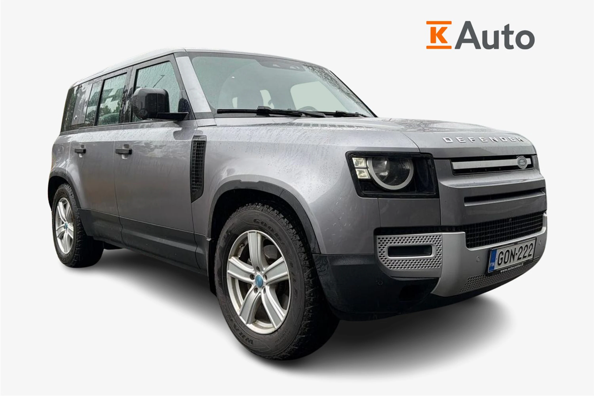 harmaa Land Rover Defender 2020 kuva 1.