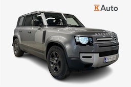 harmaa Land Rover Defender 2021 kuva 1.