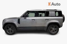 harmaa Land Rover Defender 2021 kuva 5.