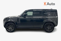 musta Land Rover Defender 2021 kuva 5.