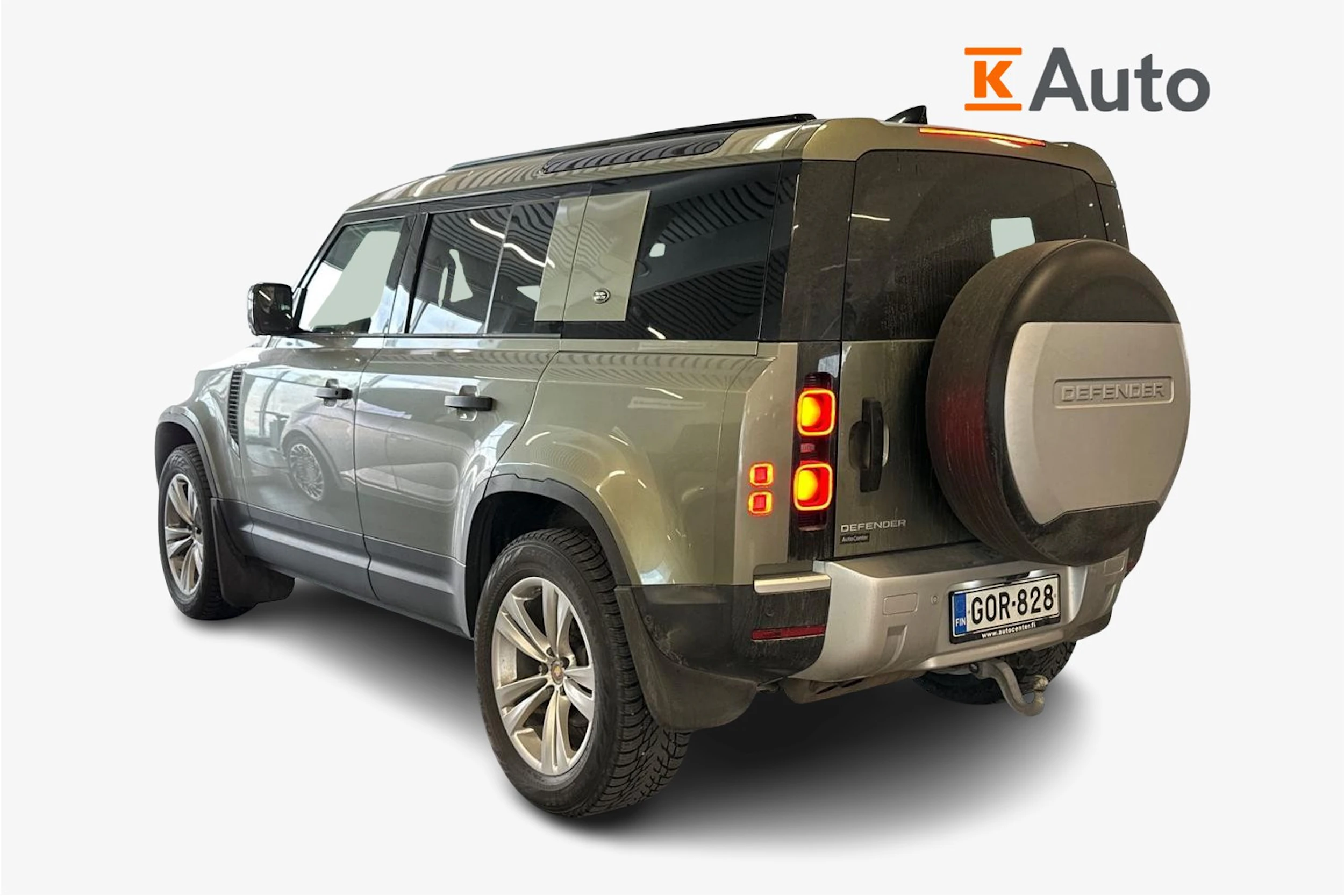 vihreä Land Rover Defender 2021 kuva 2.