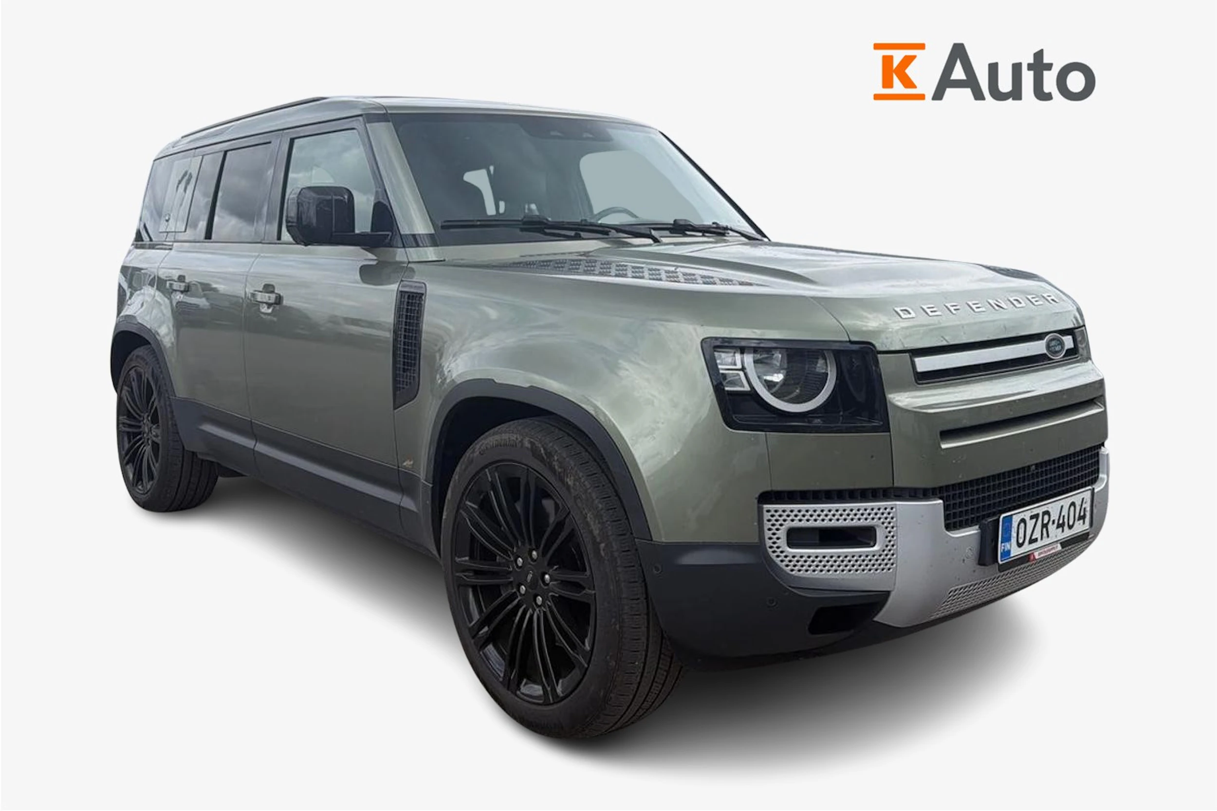 vihreä Land Rover Defender 2021 kuva 1.
