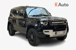 musta Land Rover Defender 2021 kuva 1.