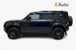 musta Land Rover Defender 2021 kuva 7.