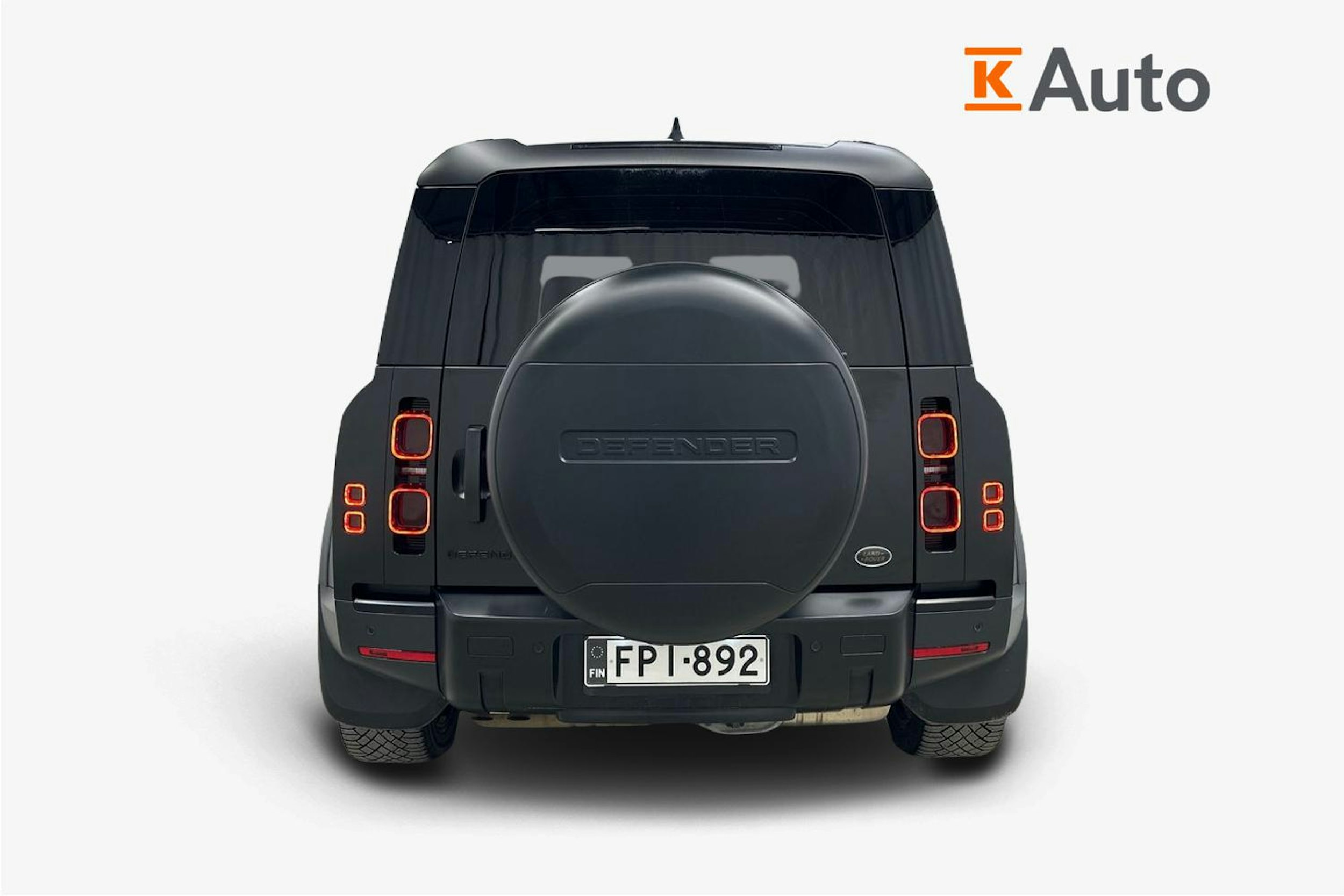 musta Land Rover Defender 2022 kuva 3.