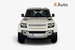 valkoinen Land Rover Defender 2022 kuva 4.