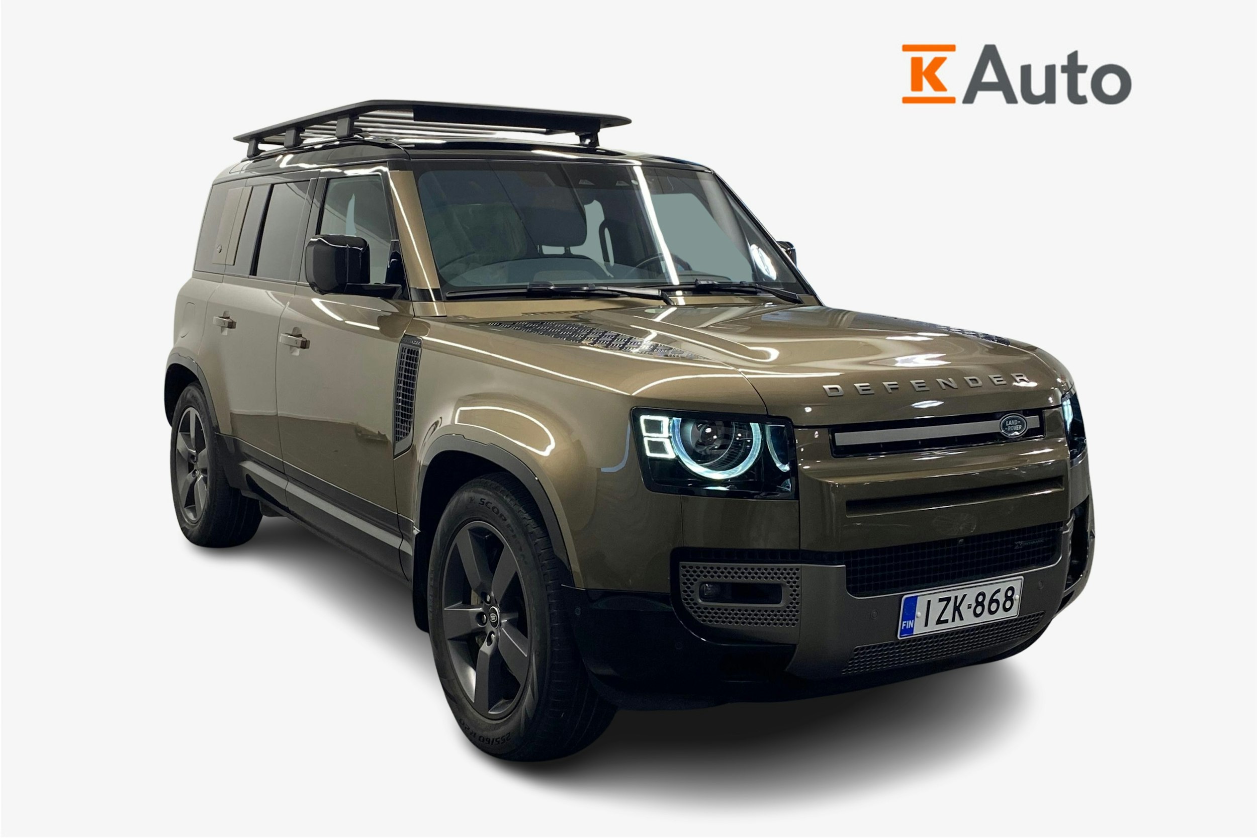Ruskea (beige) Land Rover Defender 2023 kuva 4.