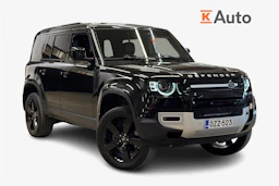 musta Land Rover Defender 2024 kuva 1.