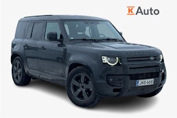 musta Land Rover Defender 2025 kuva 1.