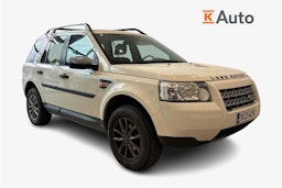 valkoinen Land Rover Freelander 2009 kuva 1.
