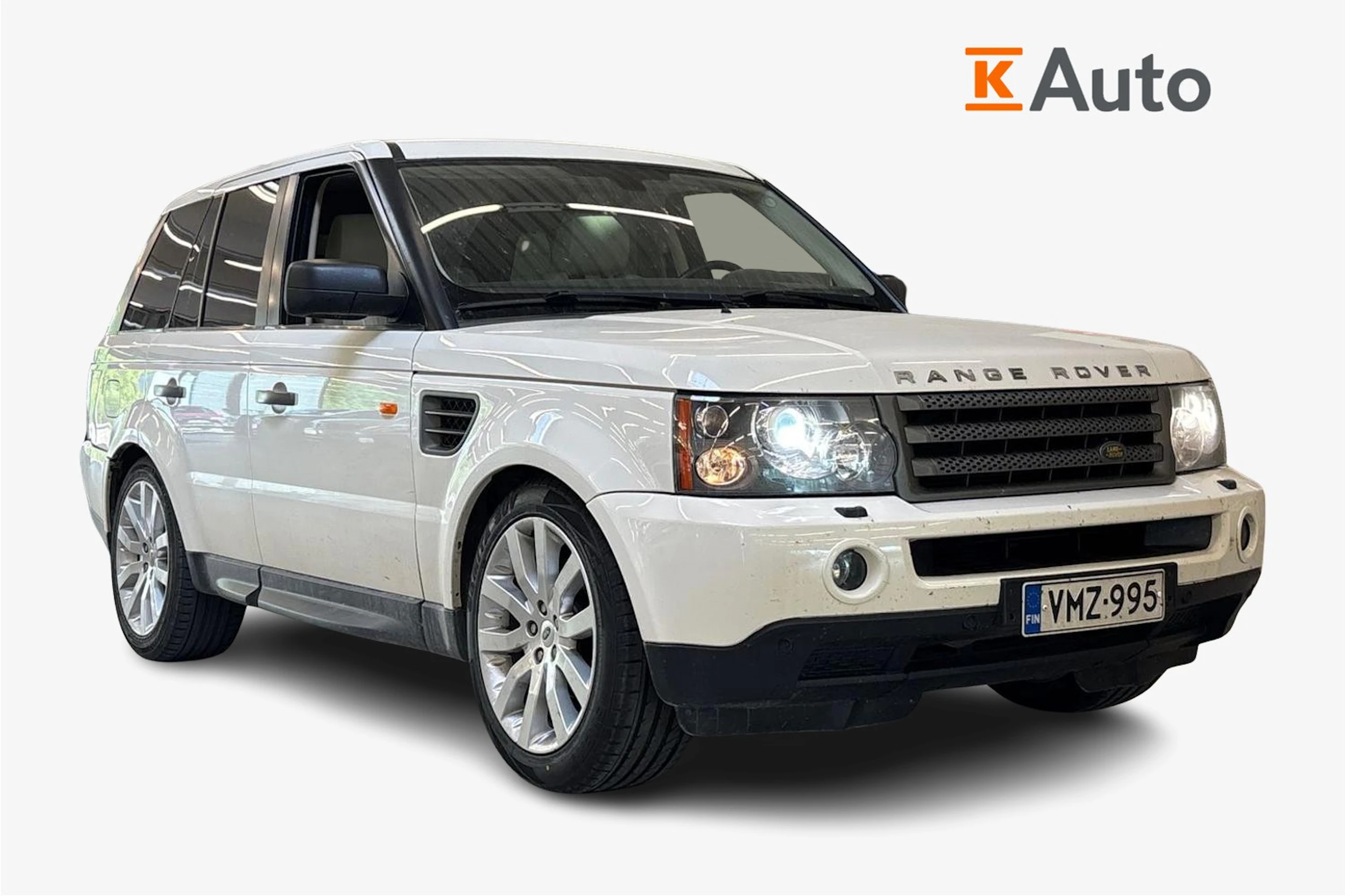 Valkoinen Land Rover Range Rover Sport 2009 kuva 1.