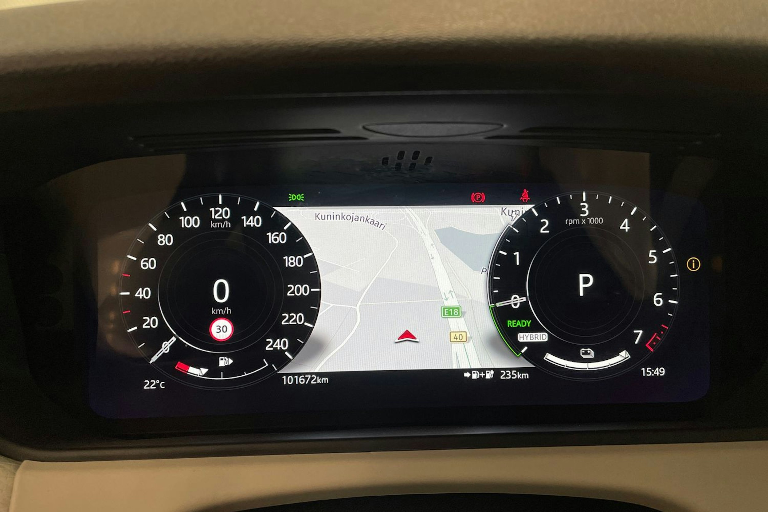 ruskea (beige) Land Rover Range Rover Velar 2021 kuva 21.