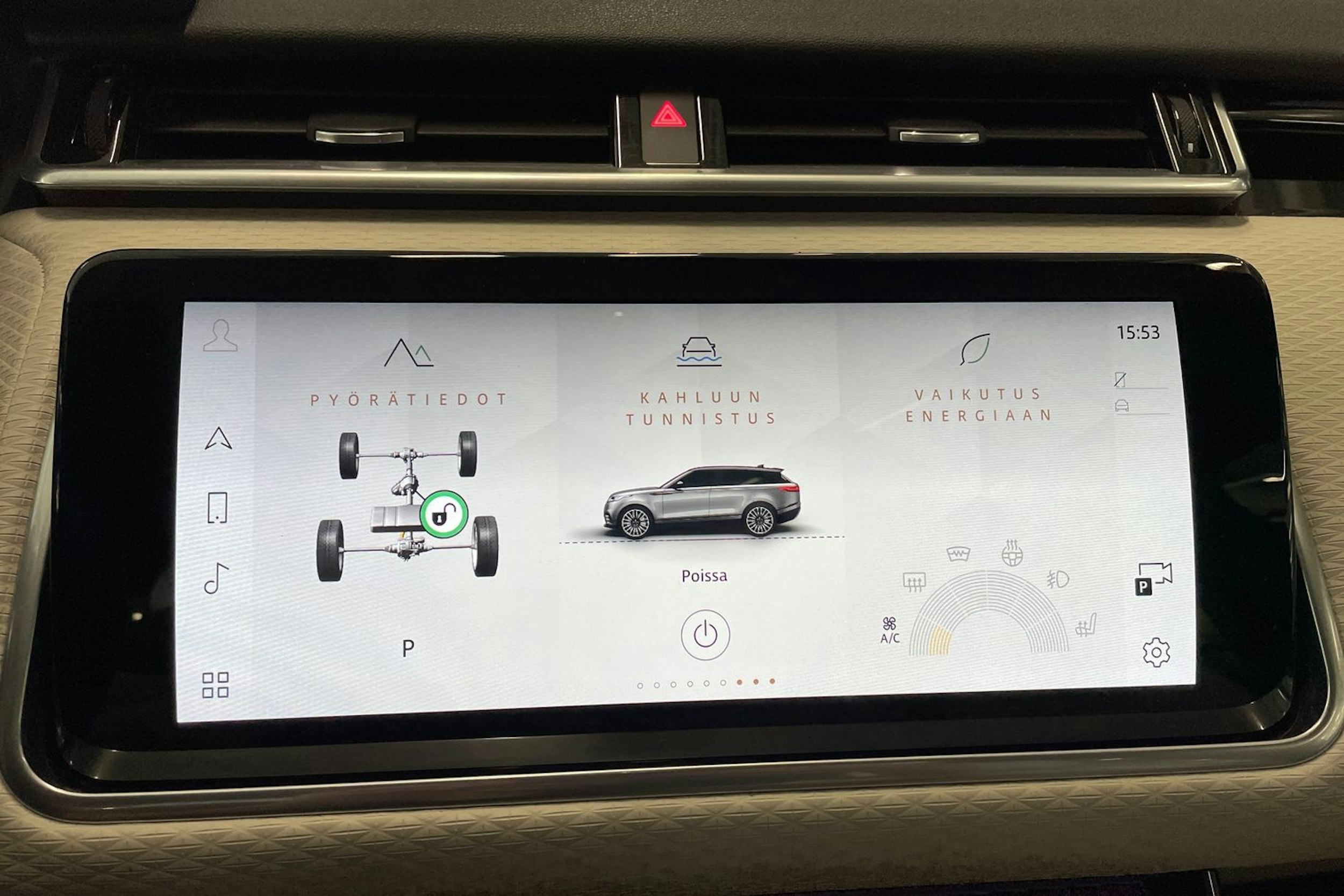 ruskea (beige) Land Rover Range Rover Velar 2021 kuva 29.