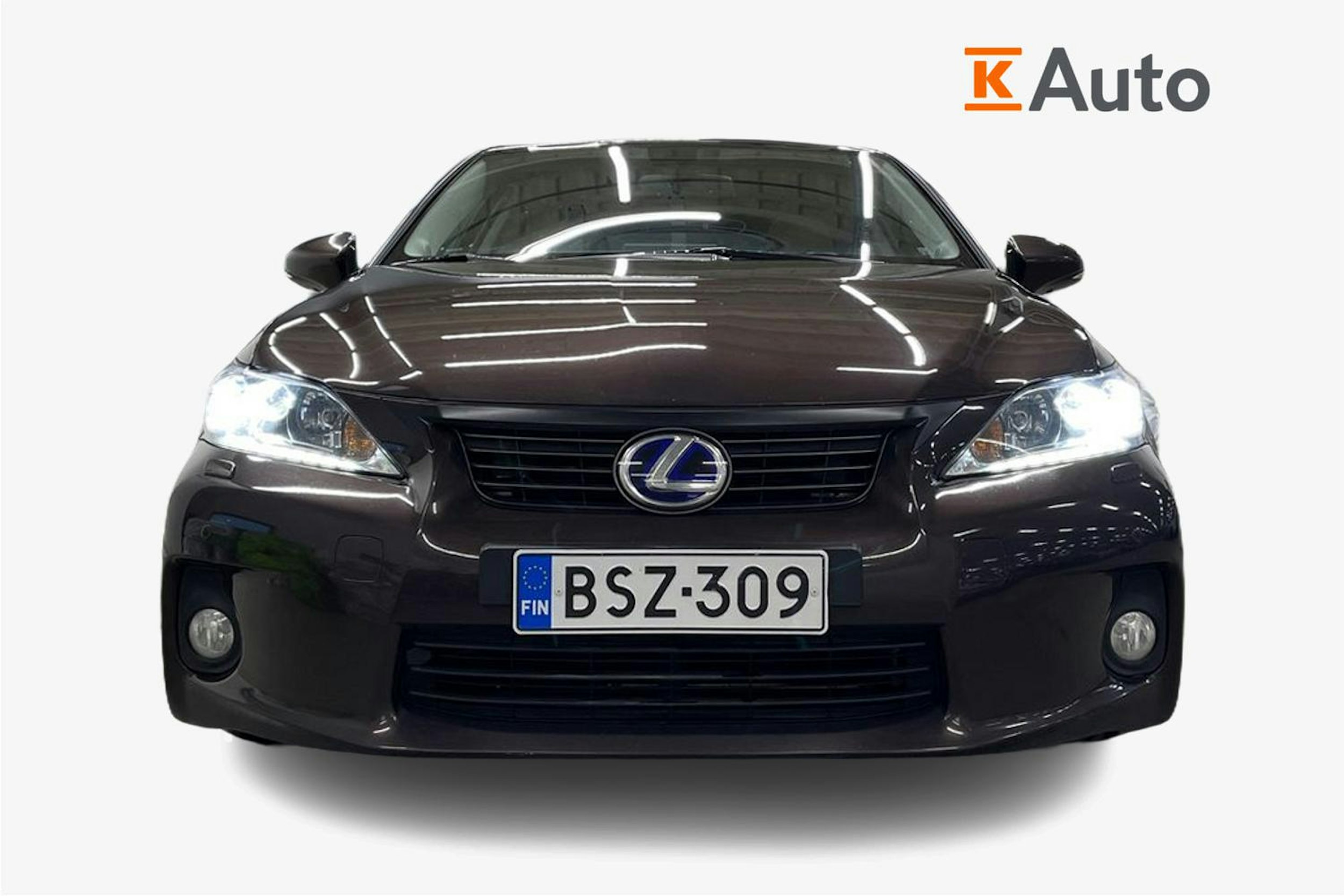 Ruskea (beige) Lexus CT 2012 kuva 5.