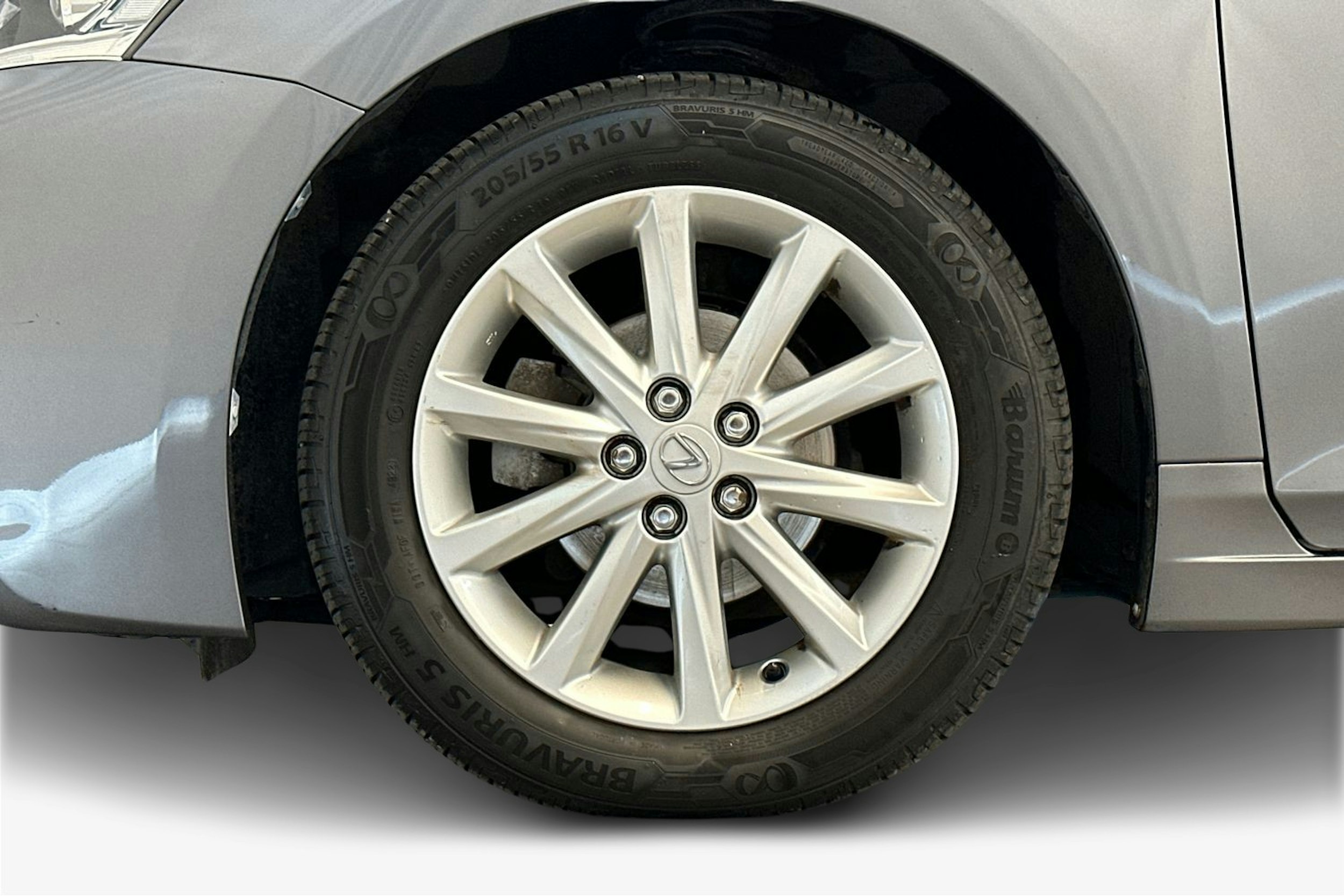 harmaa Lexus CT 2014 kuva 11.