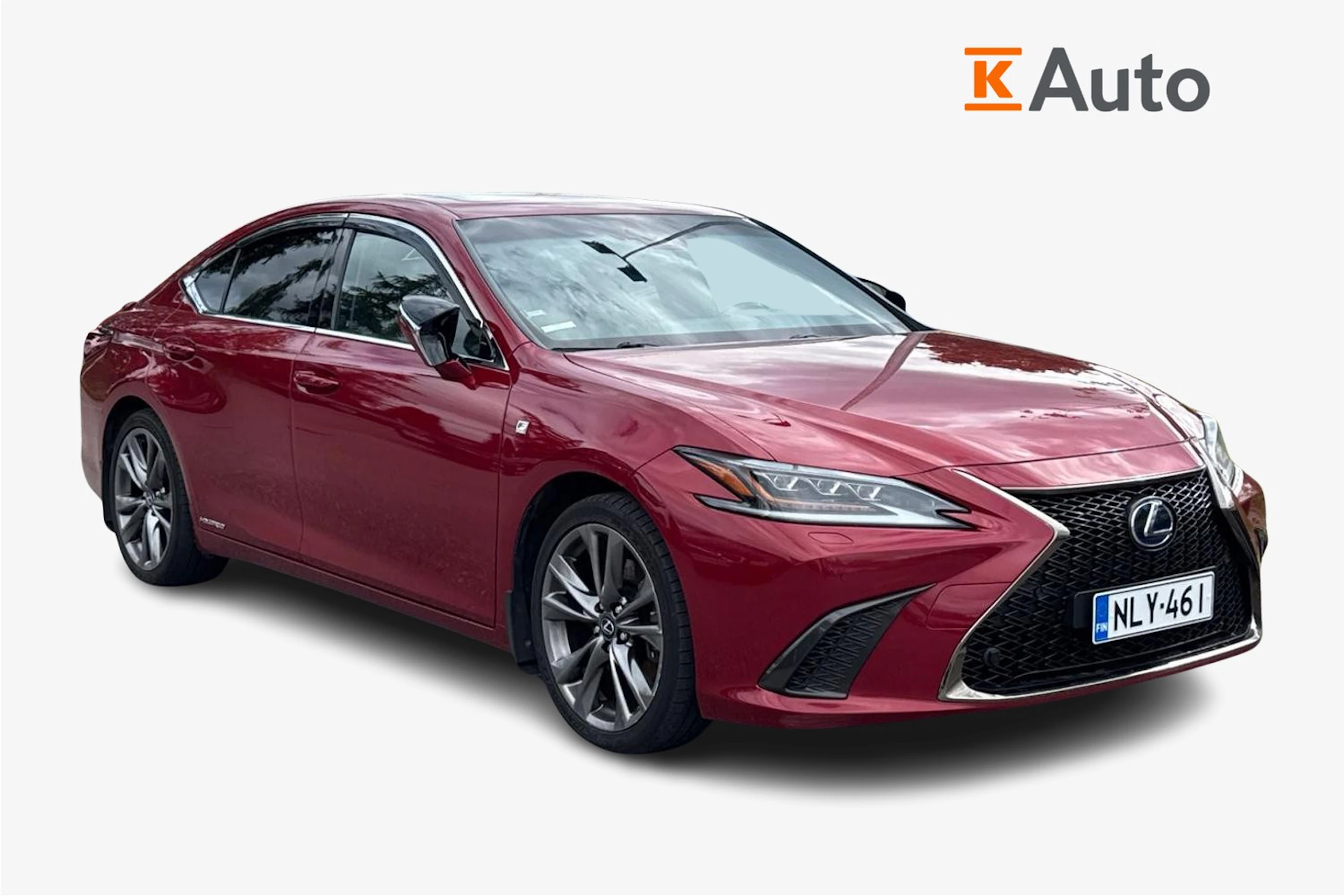 punainen Lexus ES 2020 kuva 1.