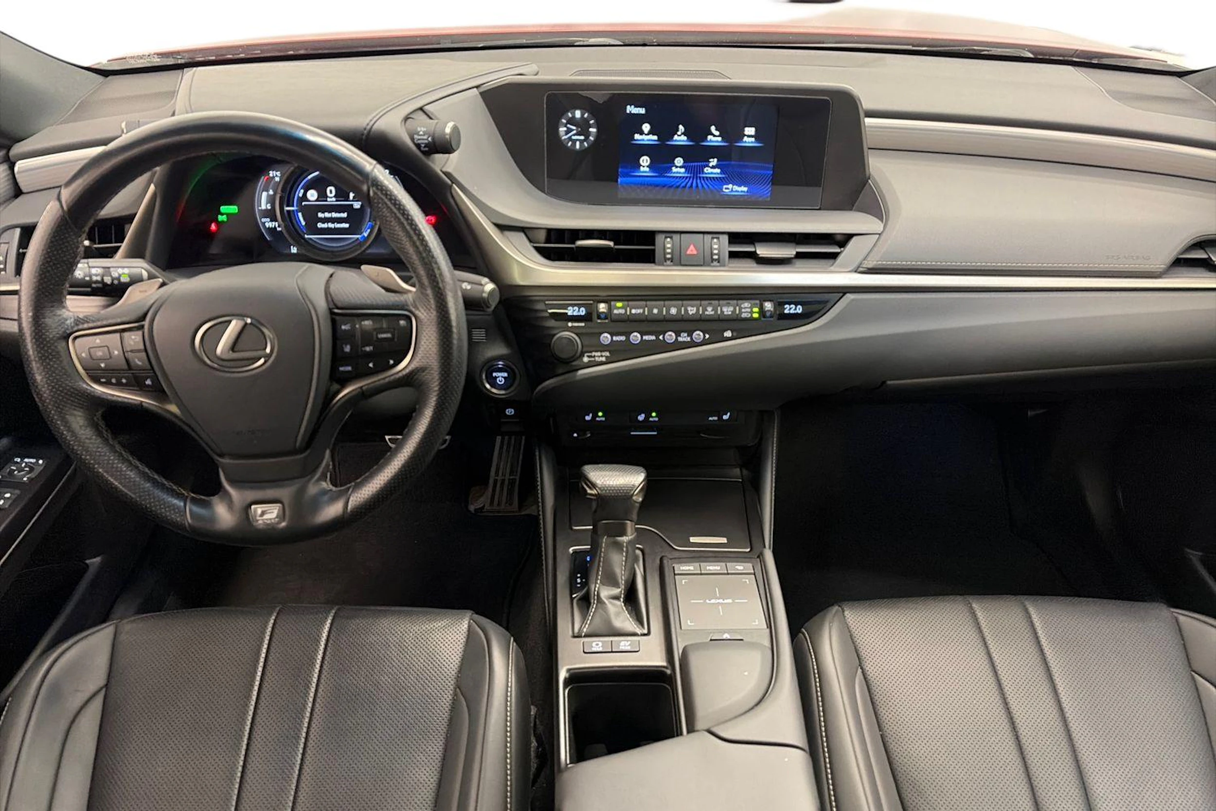 punainen Lexus ES 2020 kuva 7.