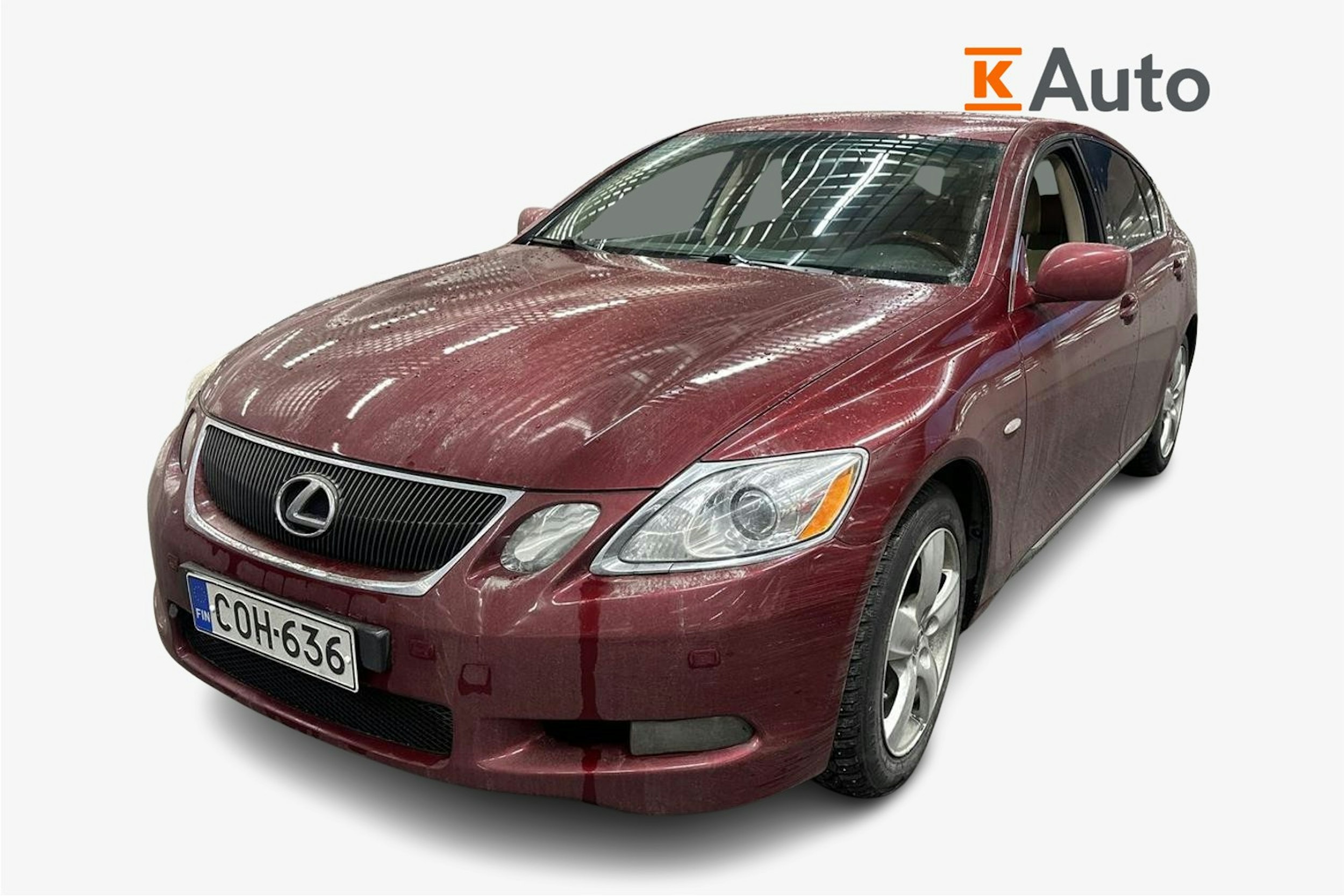 punainen Lexus GS 2007 kuva 1.