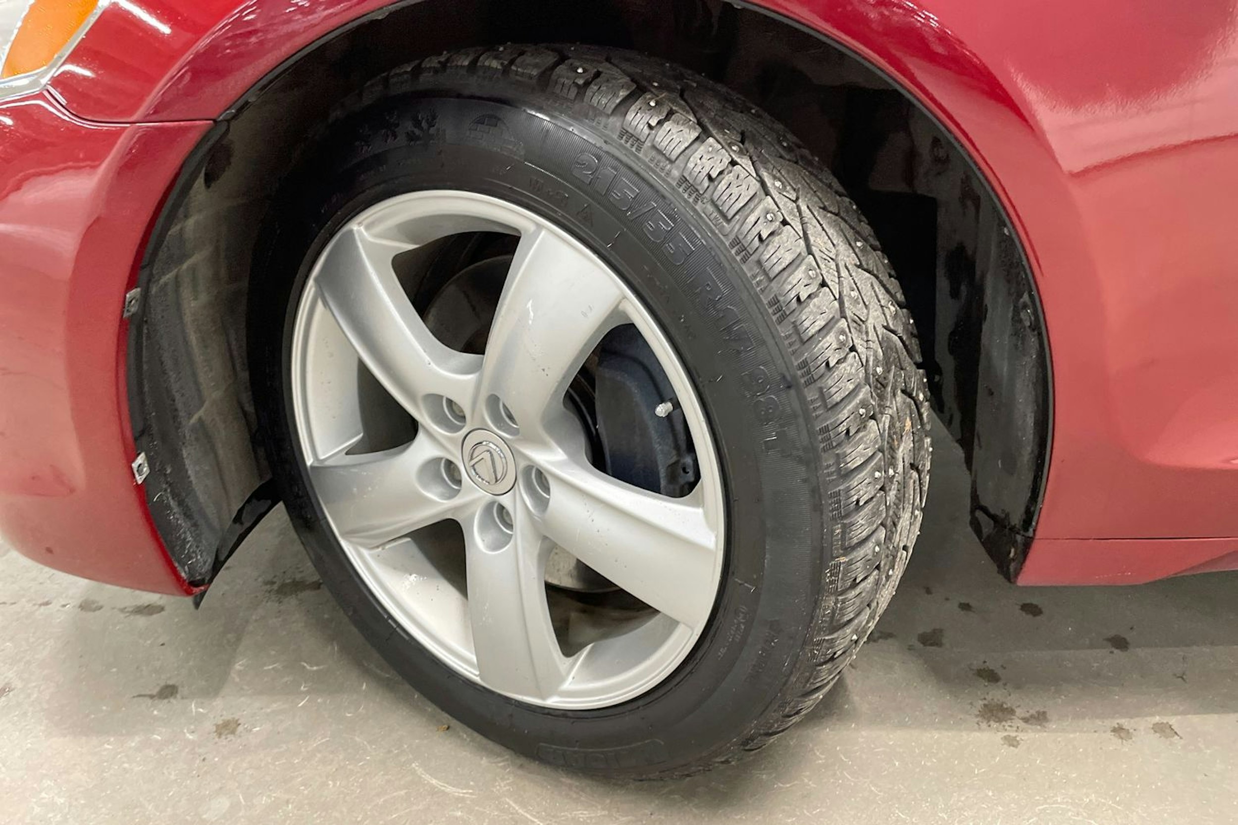 punainen Lexus GS 2007 kuva 13.